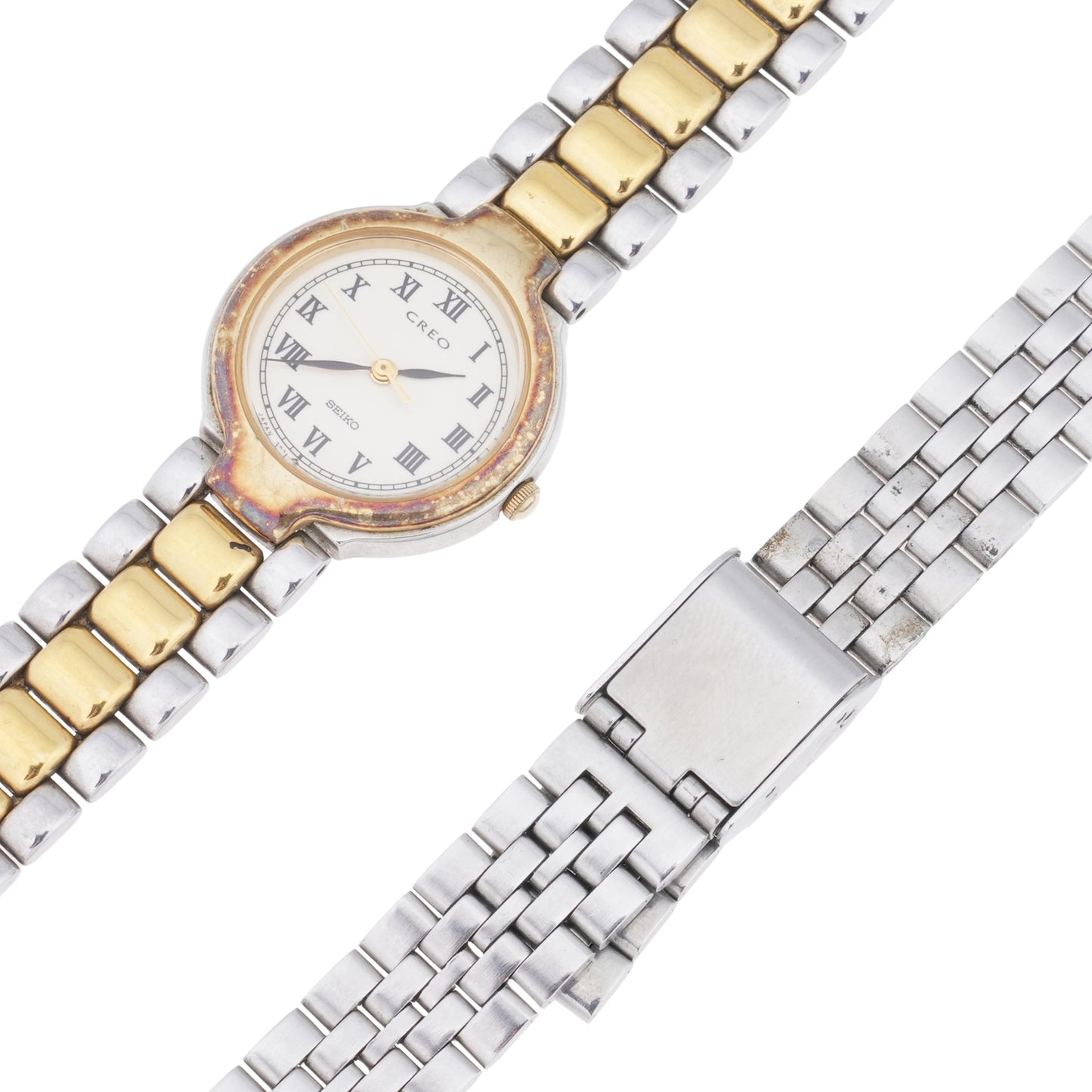 VINTAGE WATCH LINKS CHAIN / SILVER