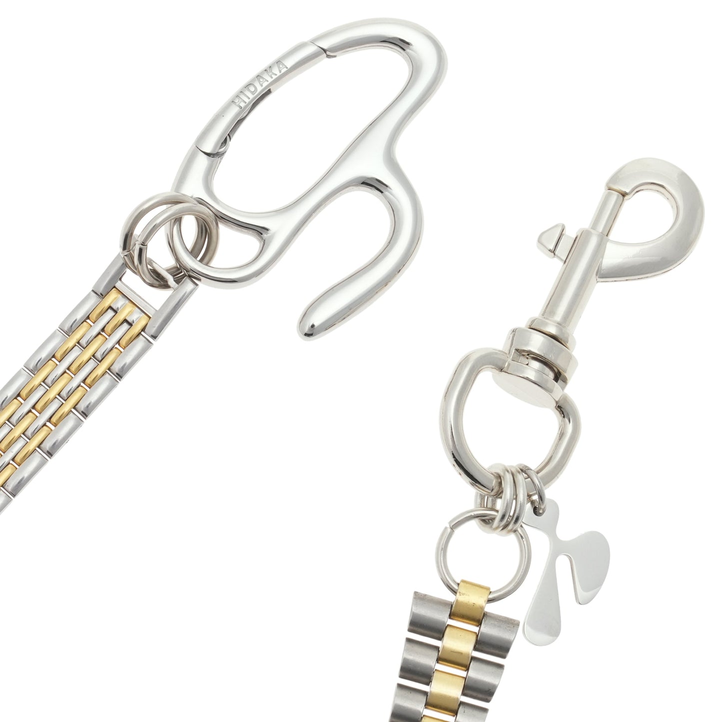 VINTAGE WATCH LINKS CHAIN / SILVER