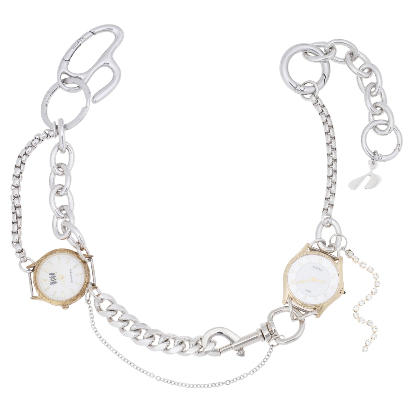 SCRAP LINKS CHAIN / SILVER