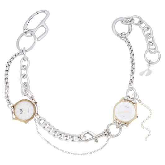 SCRAP LINKS CHAIN / SILVER