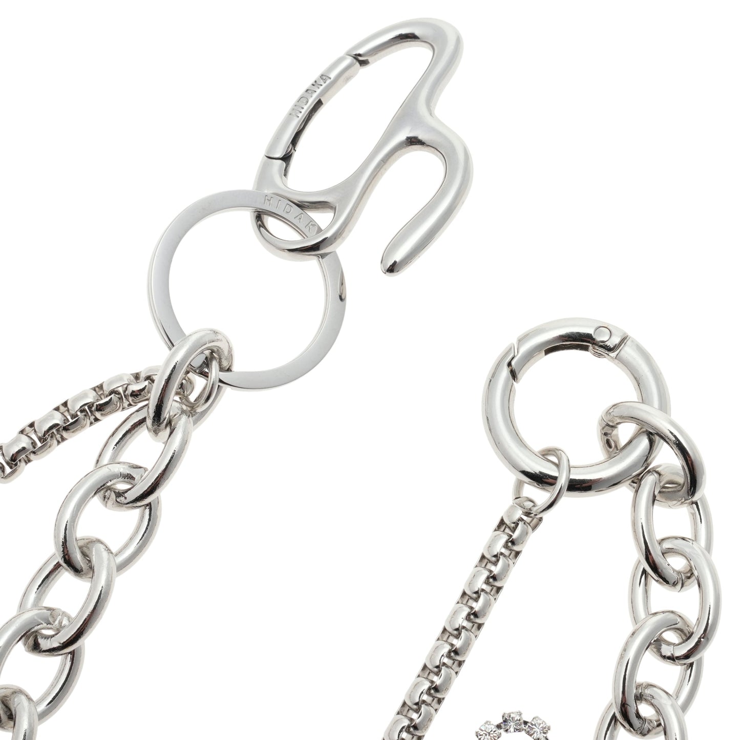 SCRAP LINKS CHAIN / SILVER