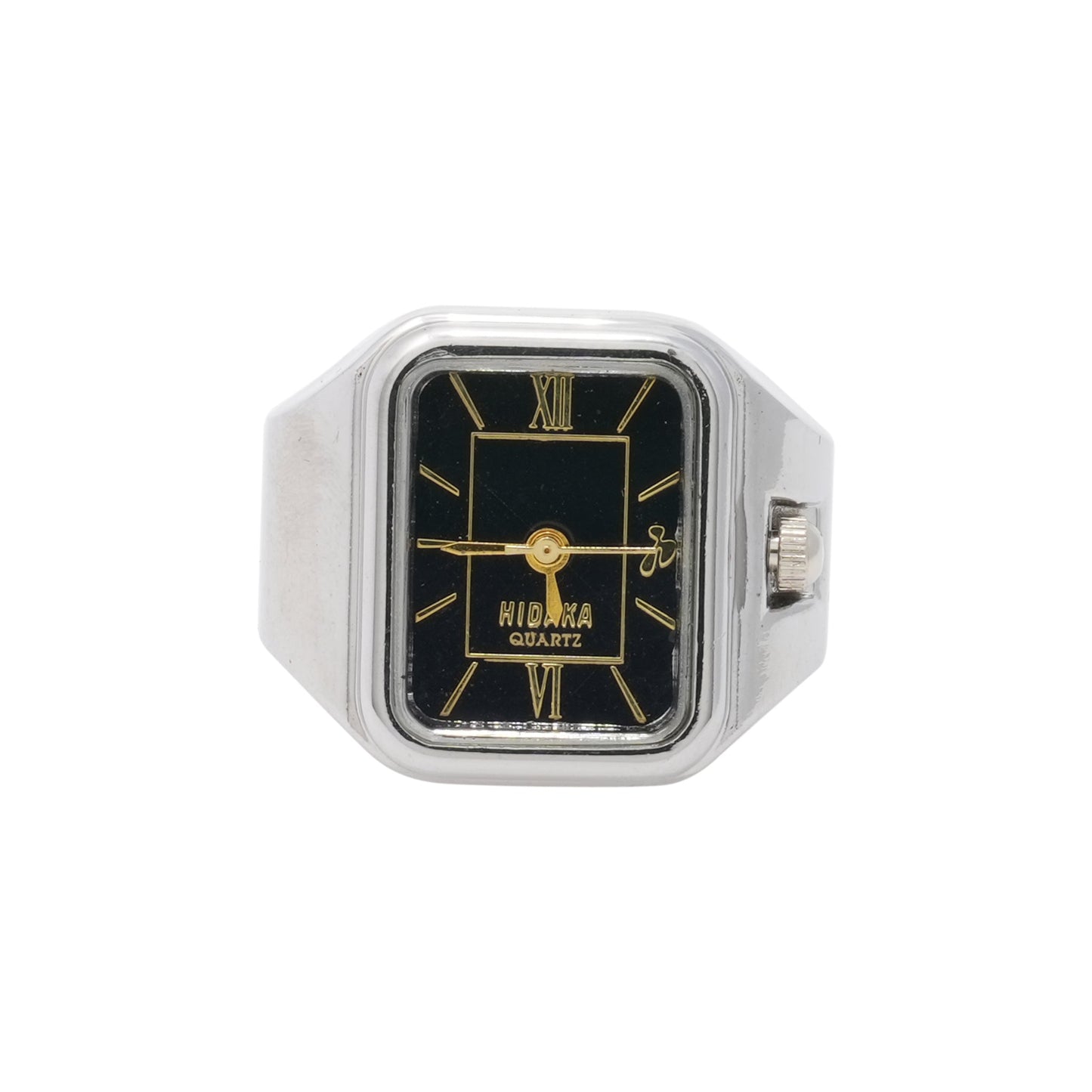 LEGACY RING WATCH / SIVER/BLACK