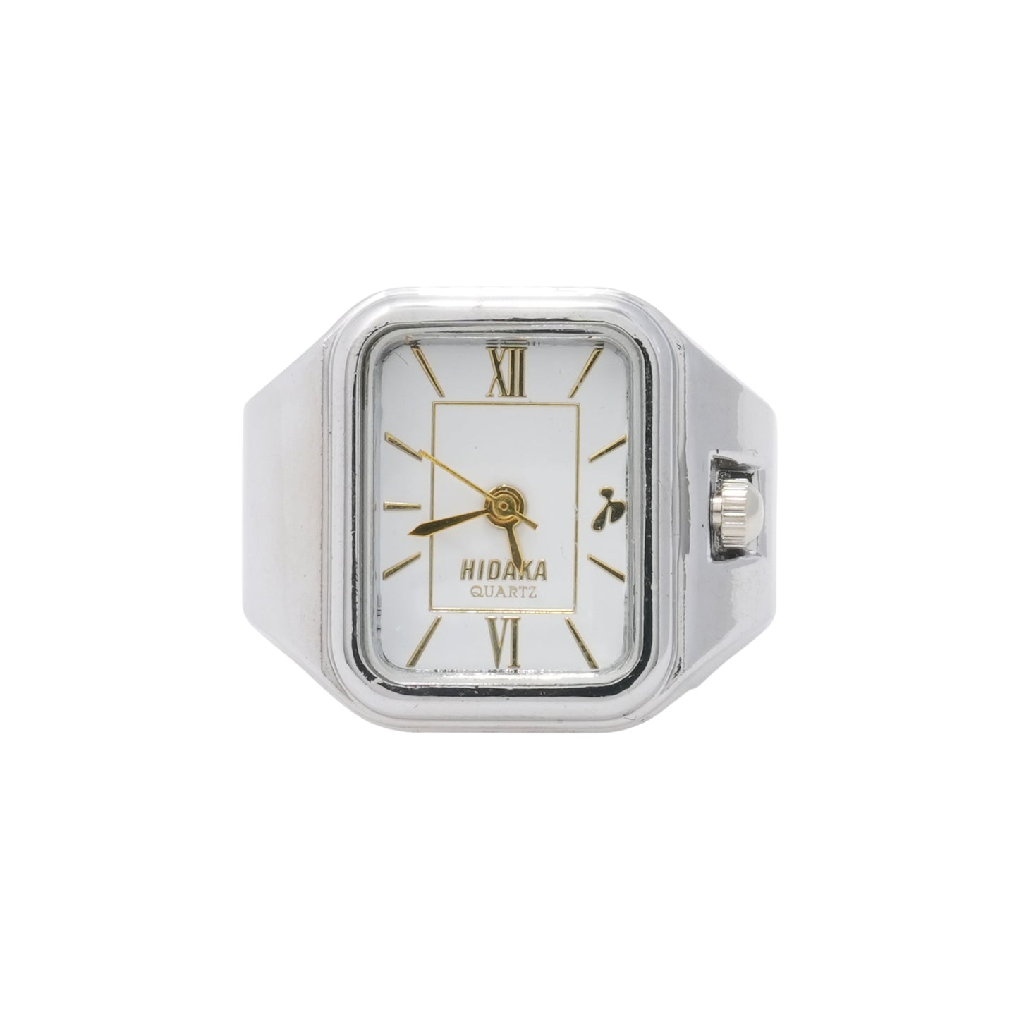 LEGACY RING WATCH / SILVER/WHITE