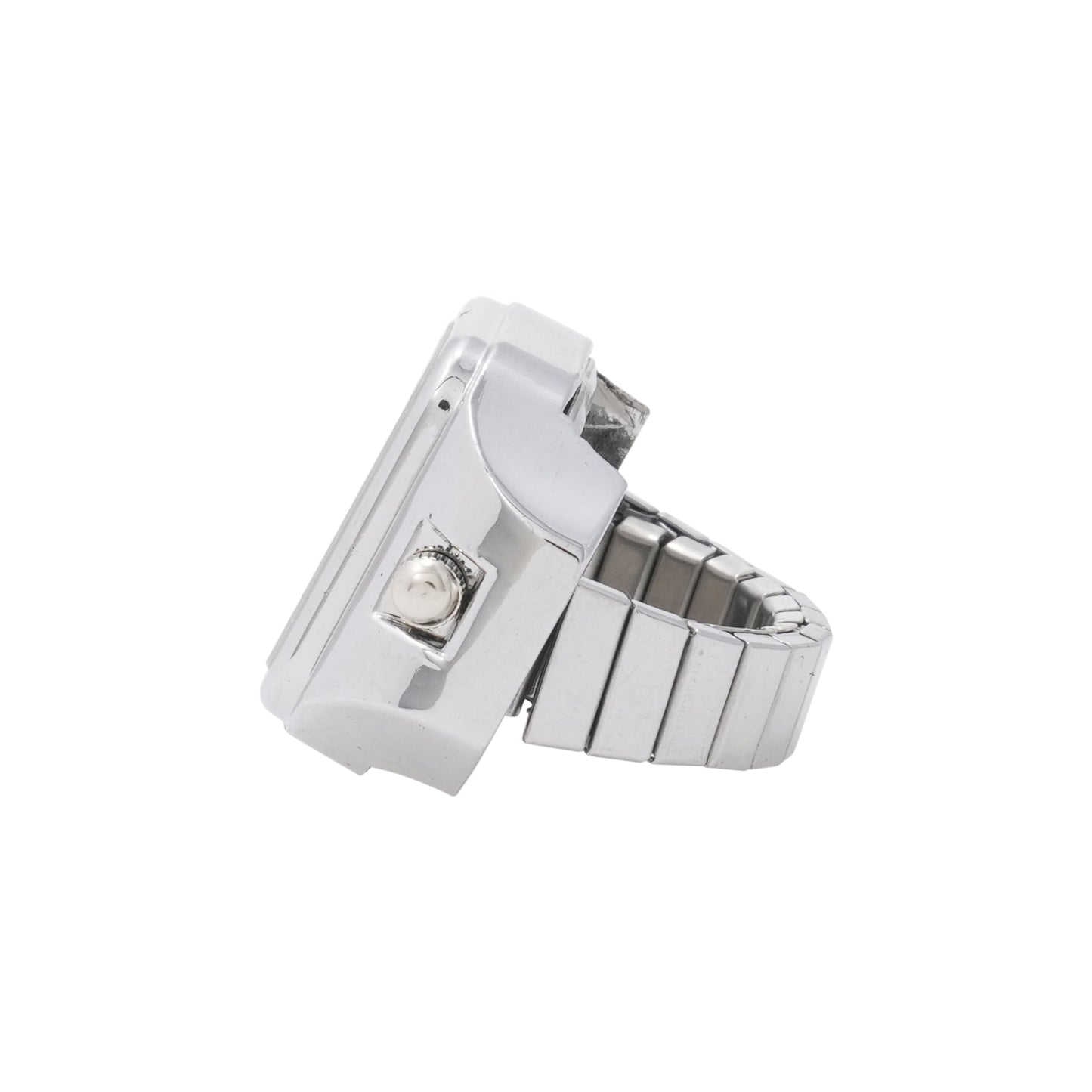 LEGACY RING WATCH / SILVER/WHITE