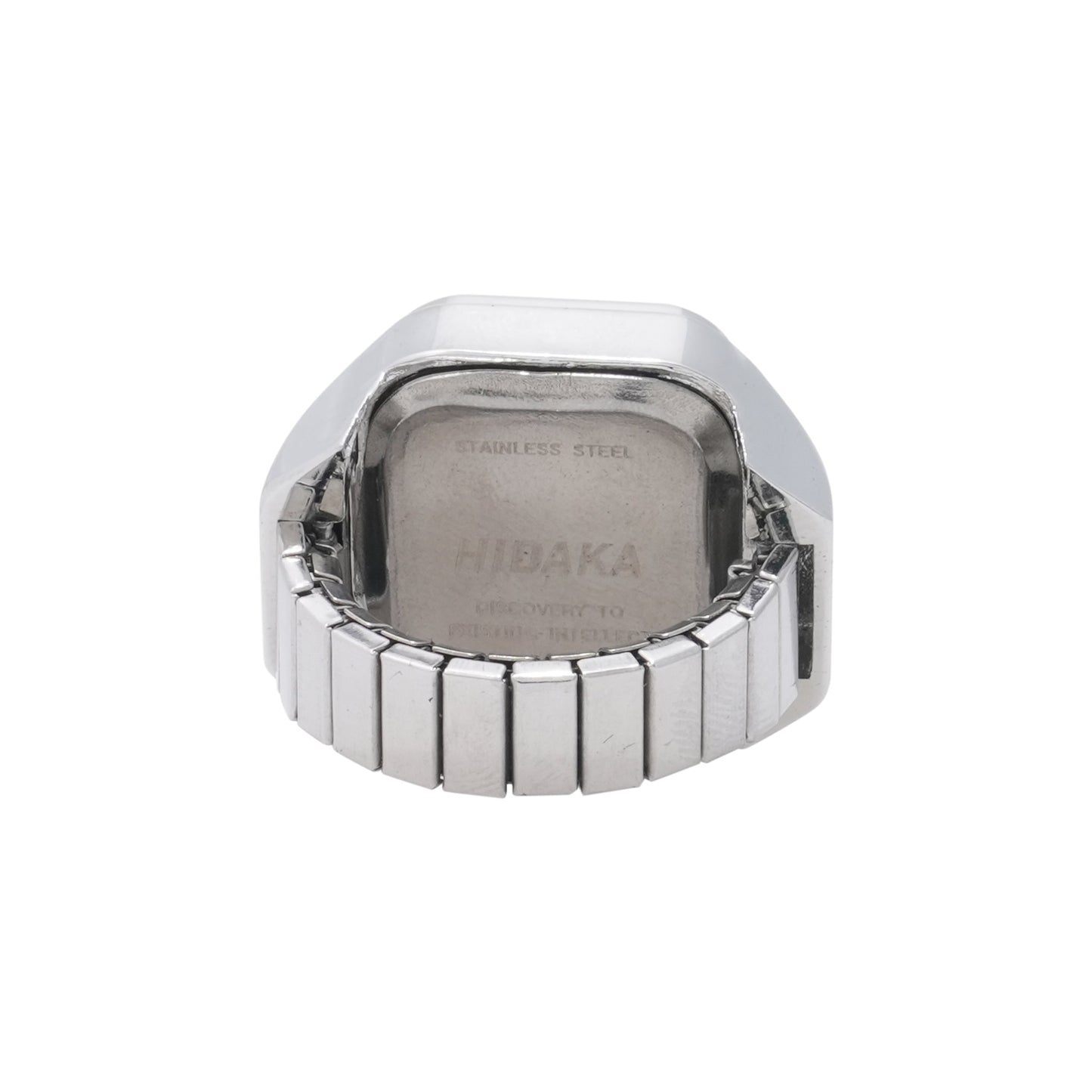 LEGACY RING WATCH / SILVER/WHITE