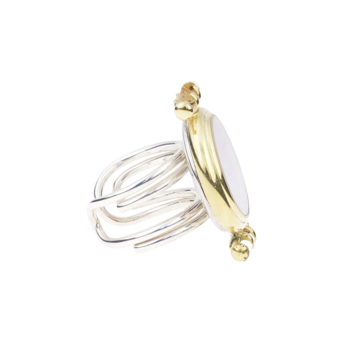VINTAGE WATCH RING / GOLD