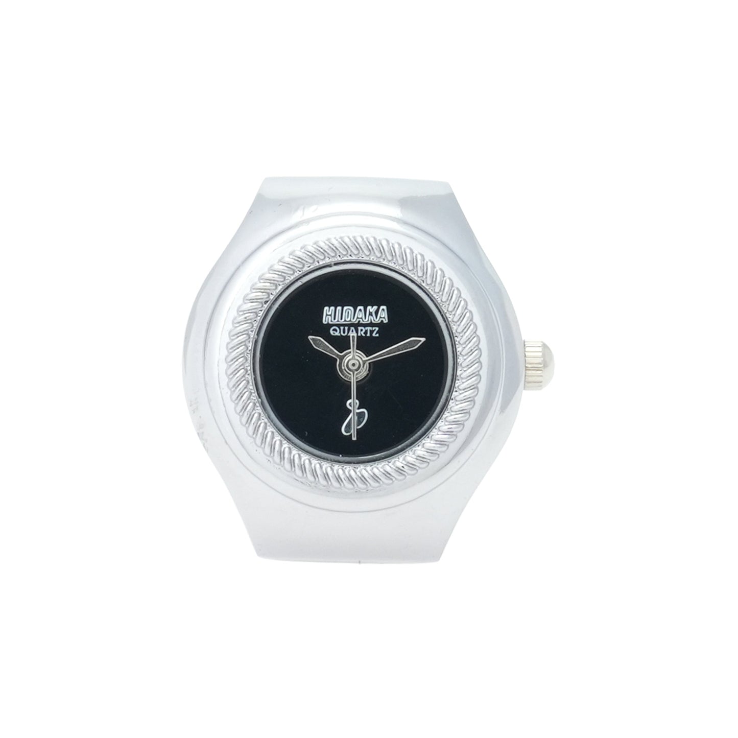 GHOST RING WATCH / SILVER/BLACK