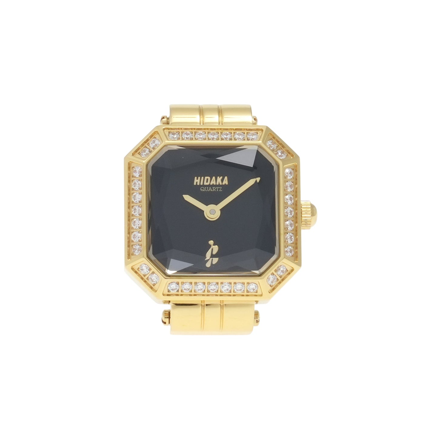 FACET RING WATCH / GOLD