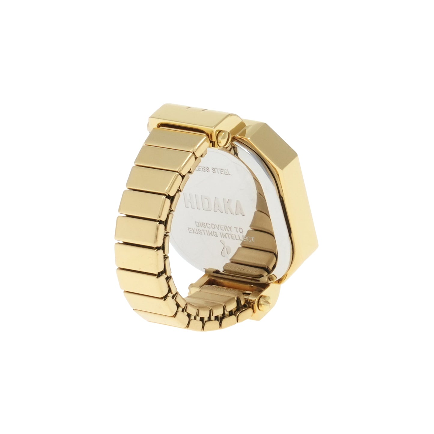 FACET RING WATCH / GOLD