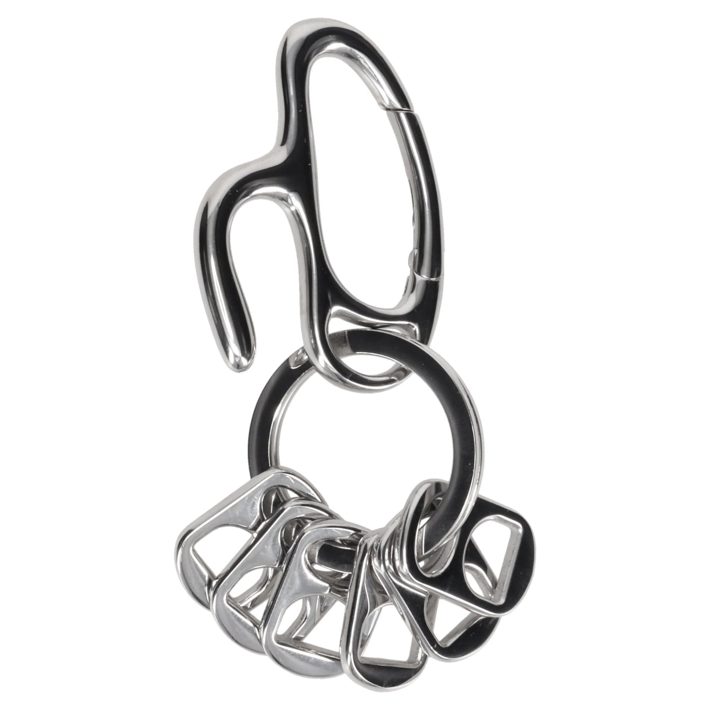 PULL TAB SHOE CHARM / SILVER