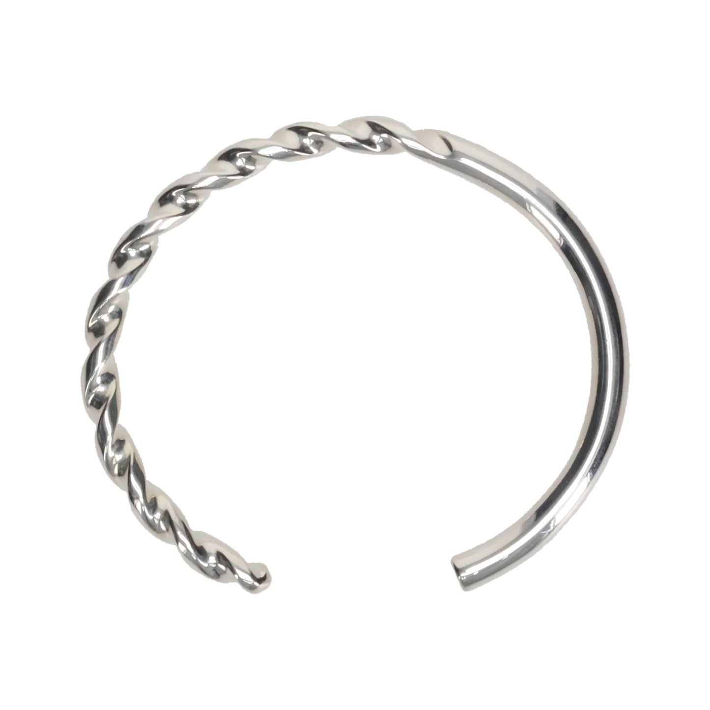 DRILL BIT CUFF / SILVER