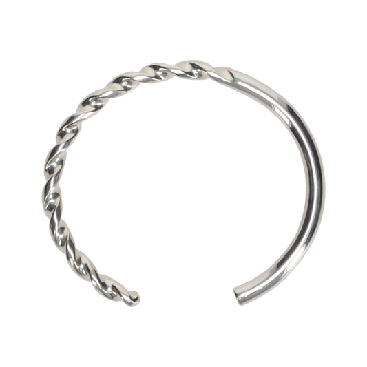 DRILL BIT CUFF / SILVER