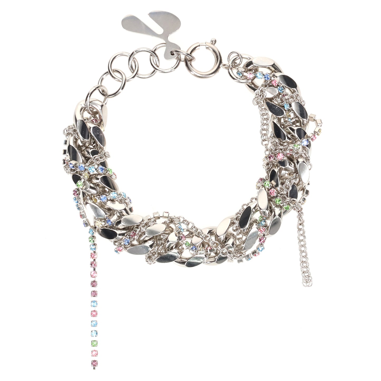 BROKEN "MIÇANGA" BRACELET / SILVER