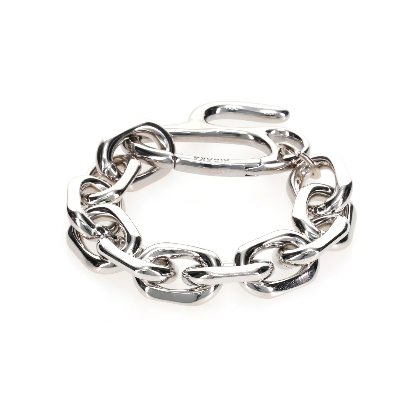 H CHAIN BRACELET / SILVER