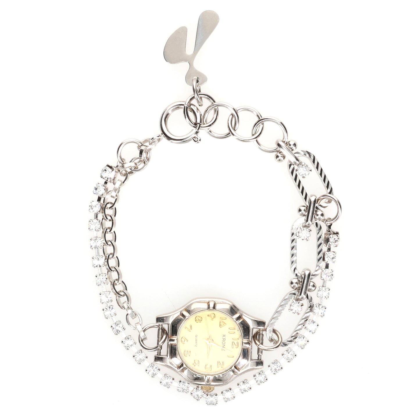 FUSION WATCH BRACELET / SILVER