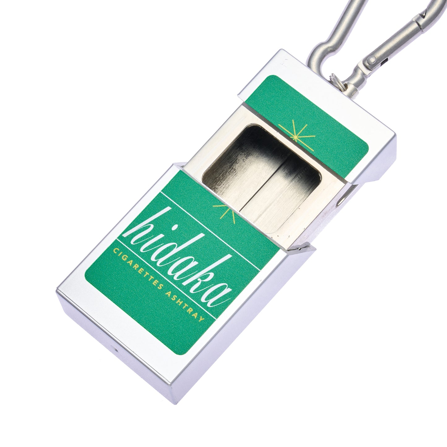 PORTABLE ASHTRAY-HI-LITE / GREEN