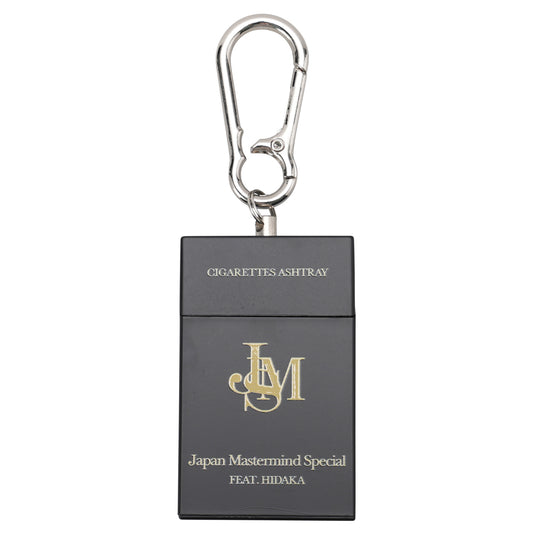 HIDAKA x mastermind JAPAN PORTABLE ASHTRAY – BLACK / BLACK
