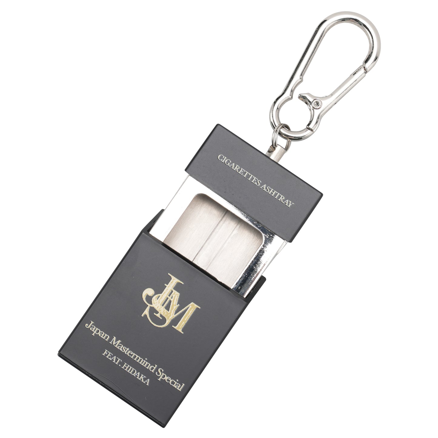 HIDAKA x mastermind JAPAN PORTABLE ASHTRAY – BLACK / BLACK