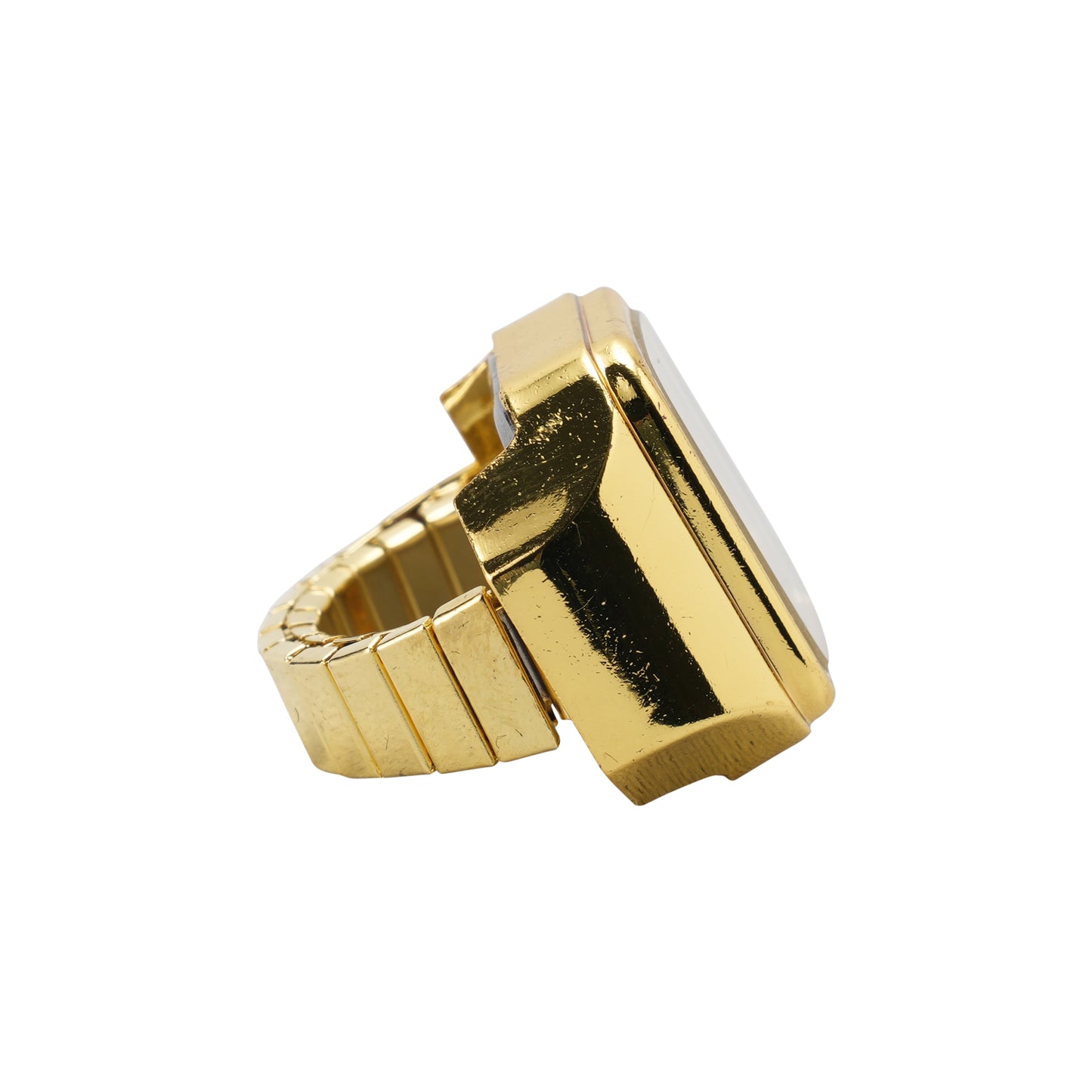 HIDAKA x mastermind JAPAN SKULL RING WATCH / GOLD
