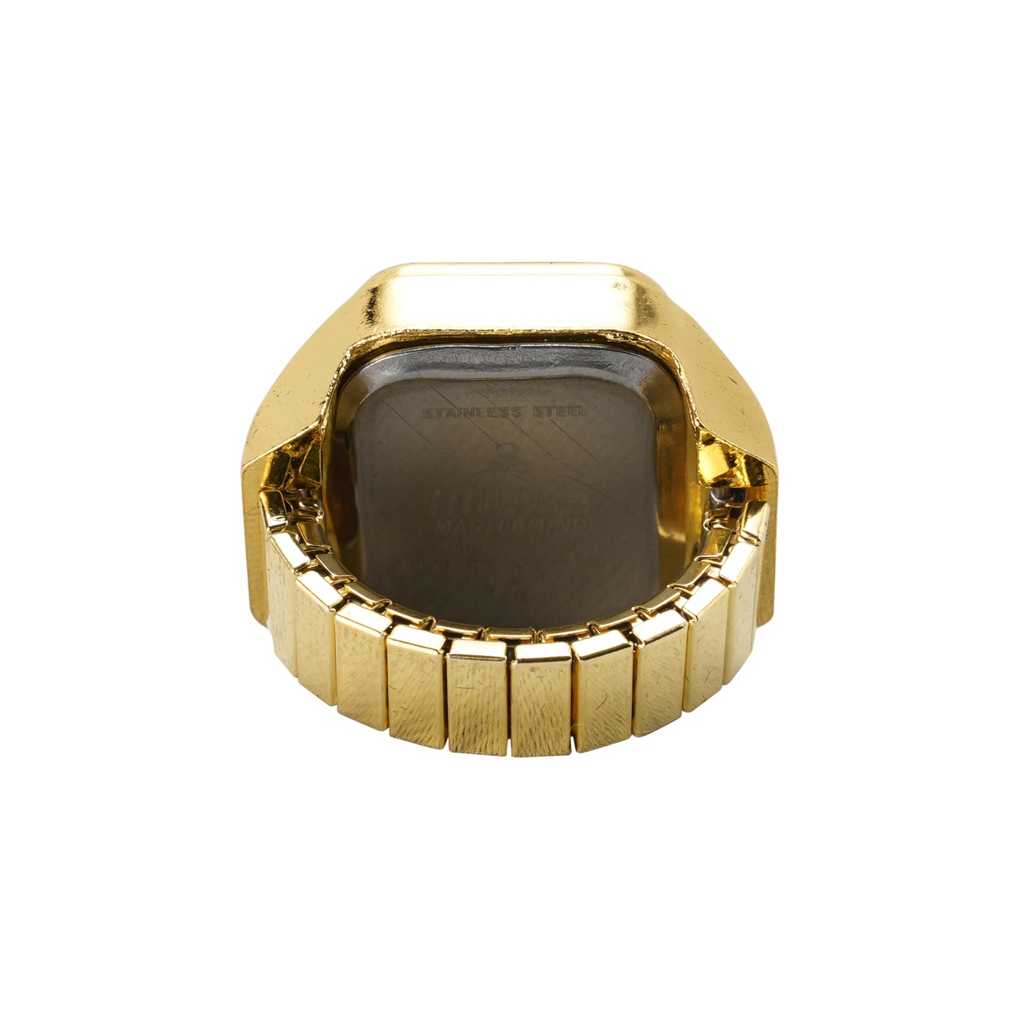 HIDAKA x mastermind JAPAN SKULL RING WATCH / GOLD