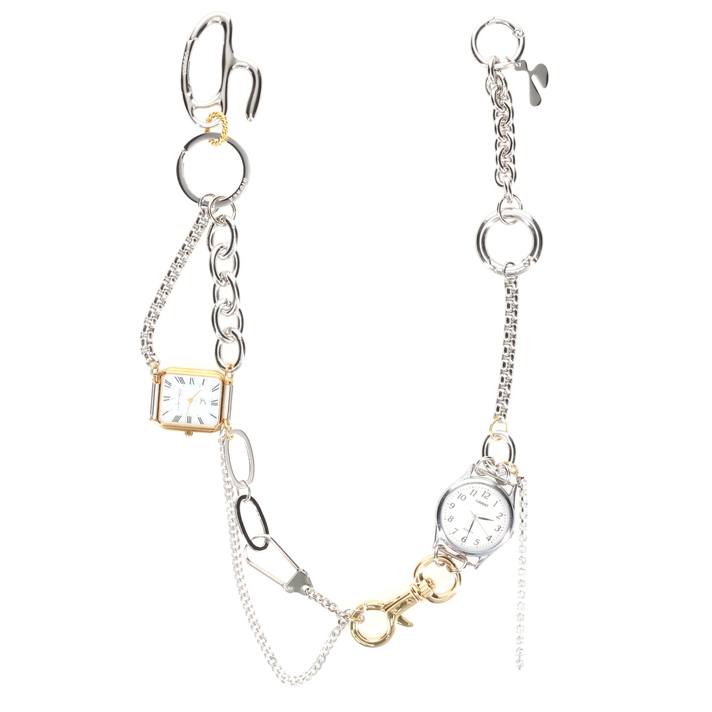 SCRAP LINKS CHAIN / SILVER