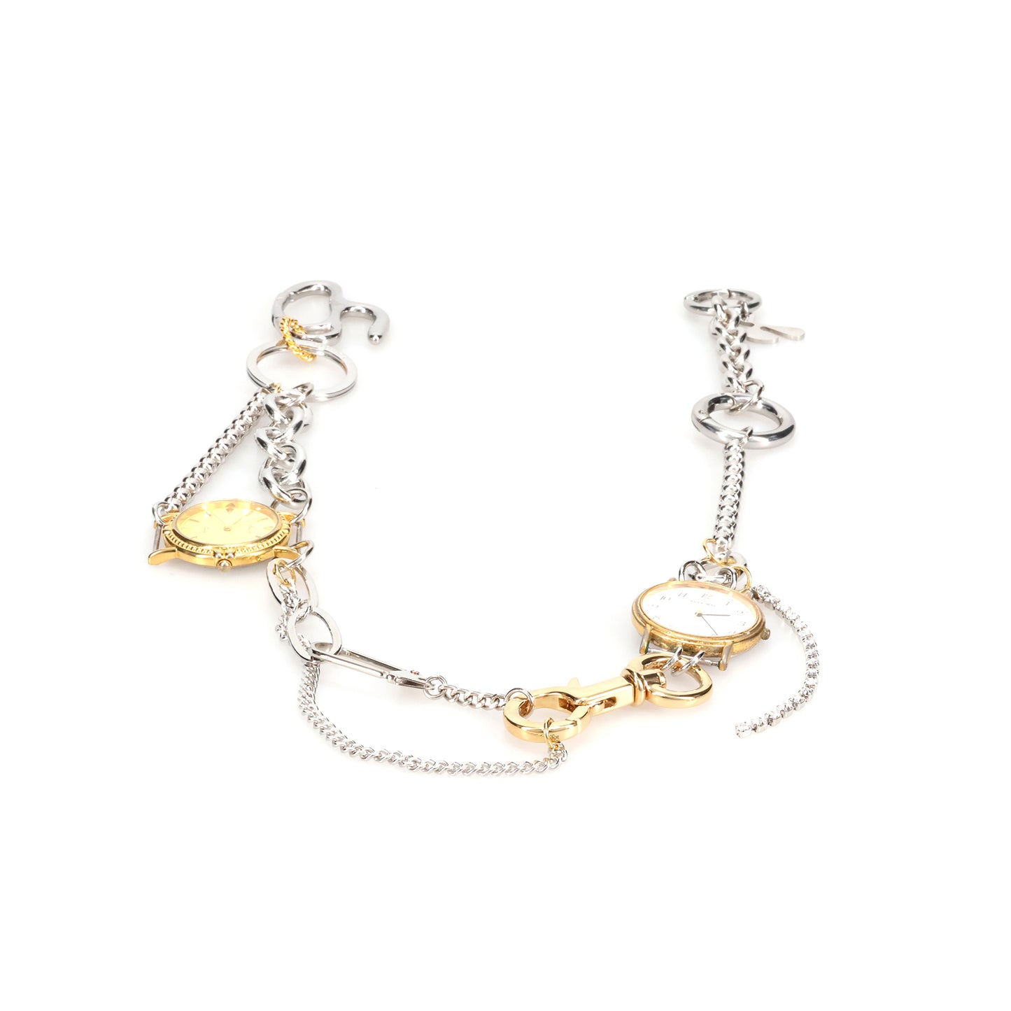 SCRAP LINKS CHAIN / SILVER