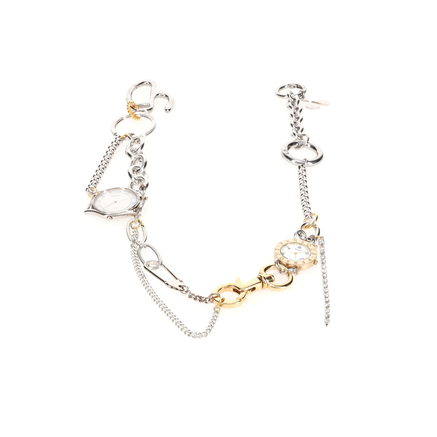 SCRAP LINKS CHAIN / SILVER