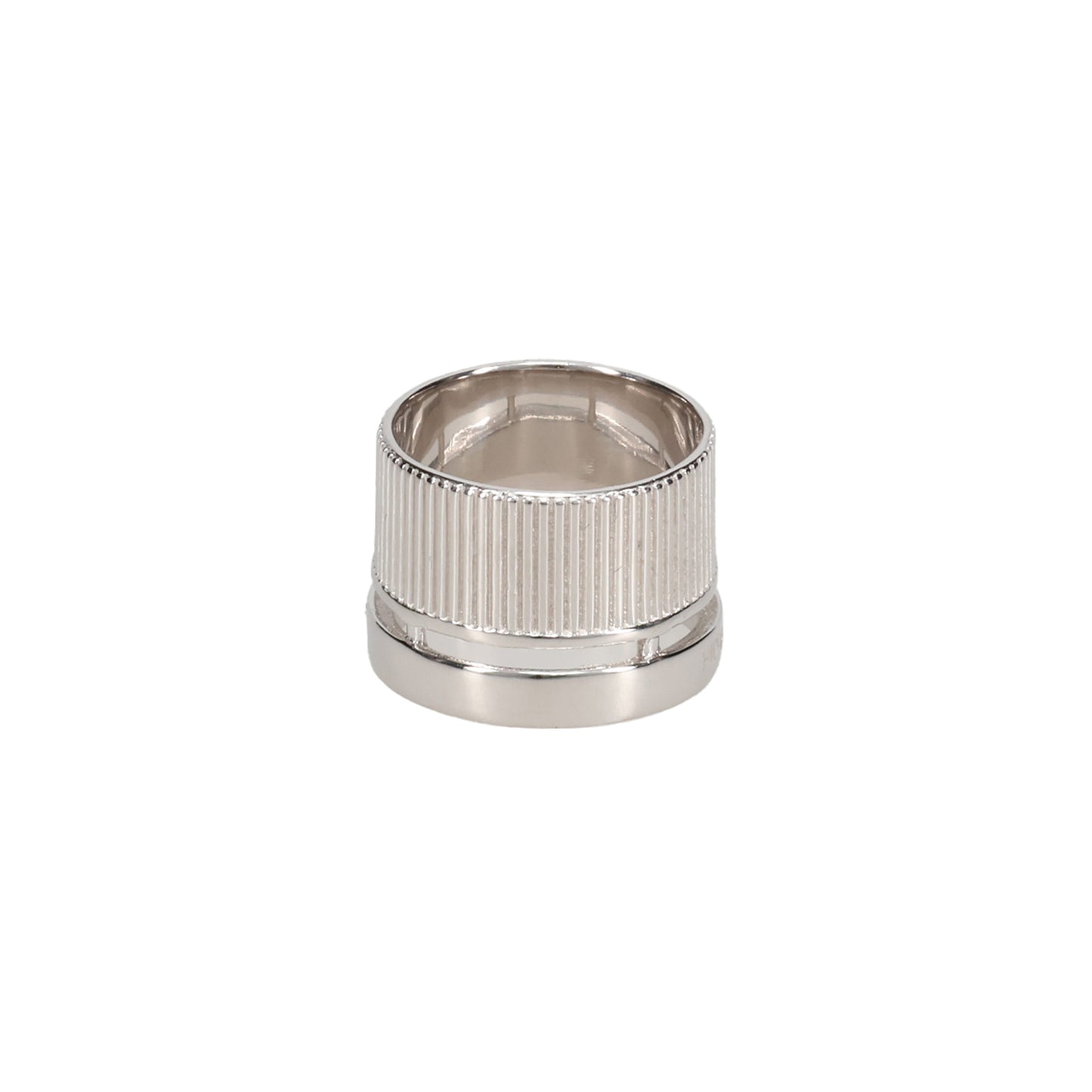 PET BOTTLE CAP RING / SILVER
