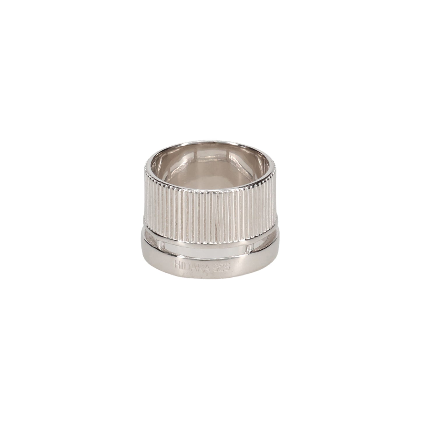 PET BOTTLE CAP RING / SILVER