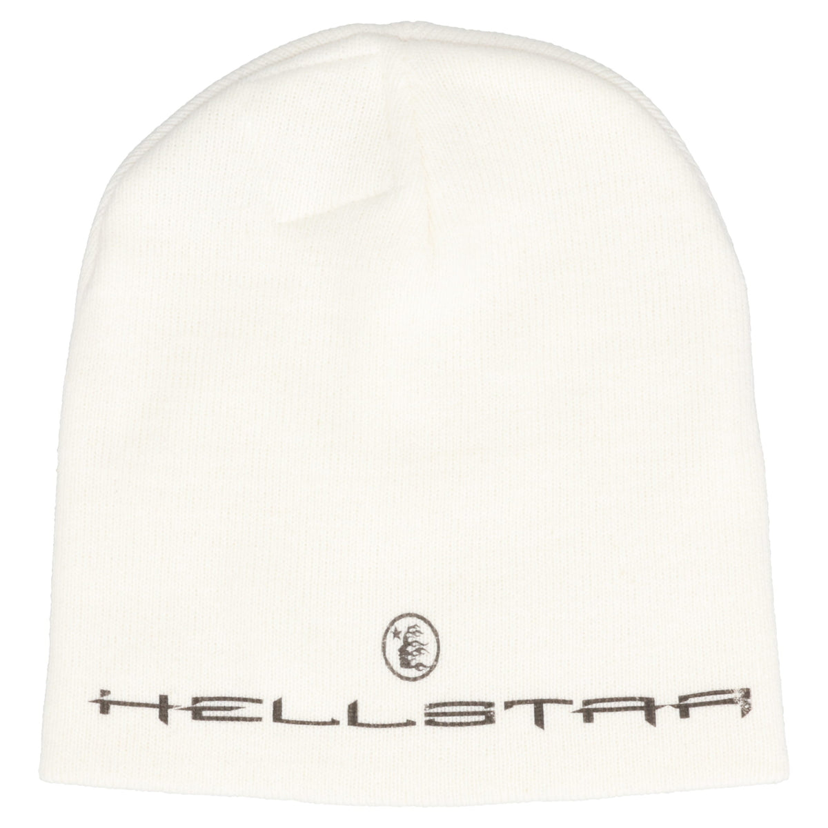 TRIBAL SKULLZ BEANIE / WHITE