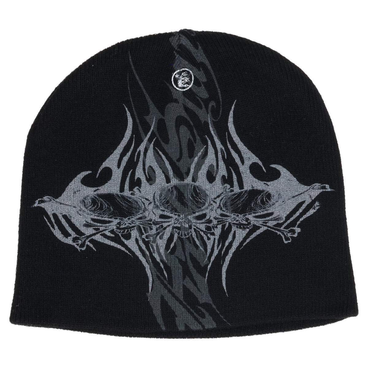 TRIBAL SKULLZ 2 BEANIE / BLACK