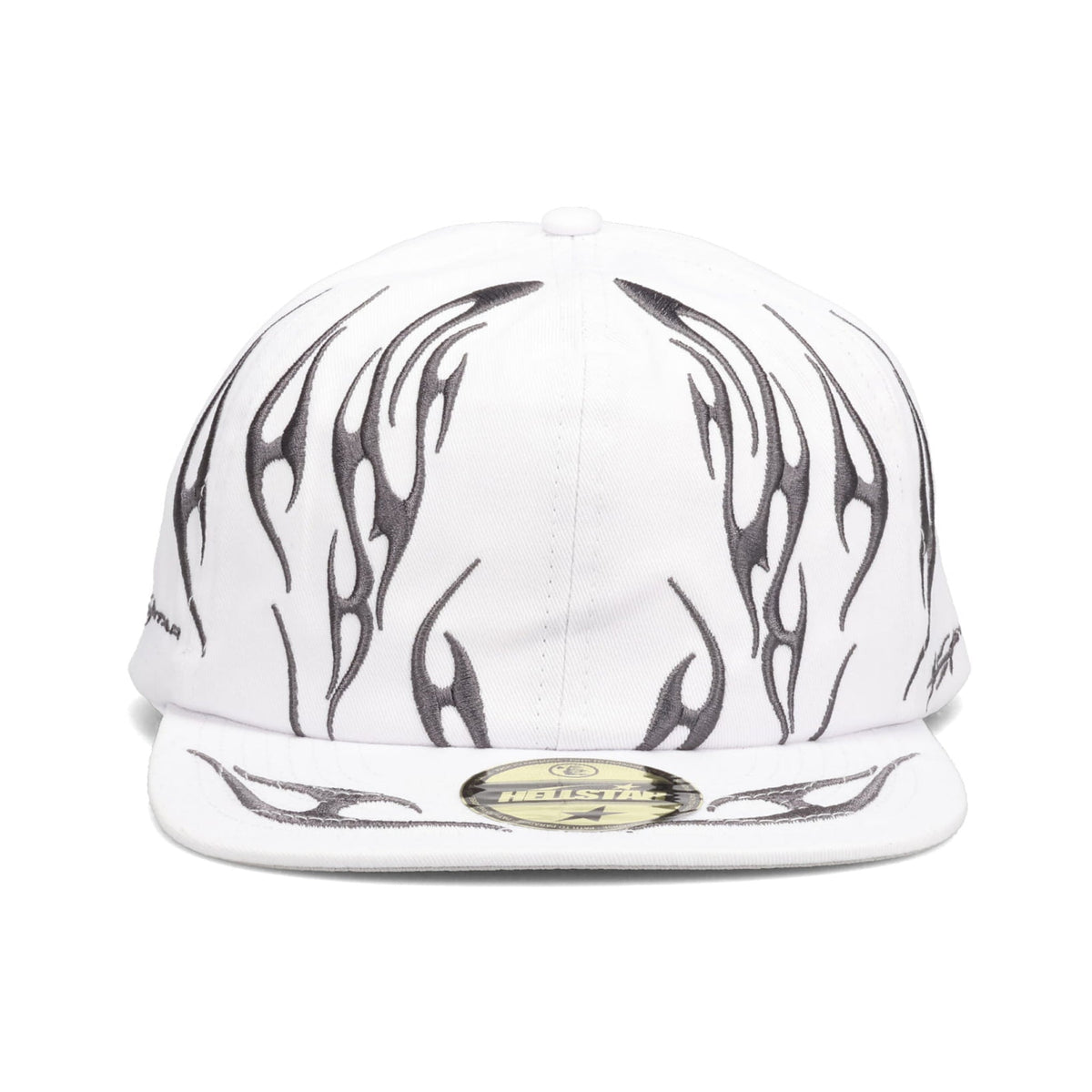 TRIBAL FLAME HAT / WHITE