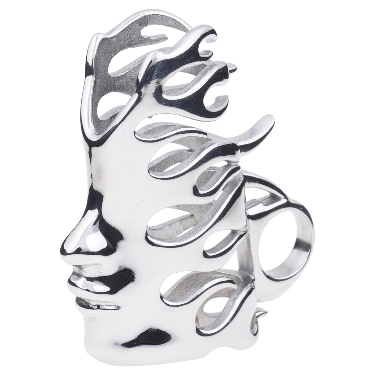 HELLSTAR LIGHTER CASE / SILVER