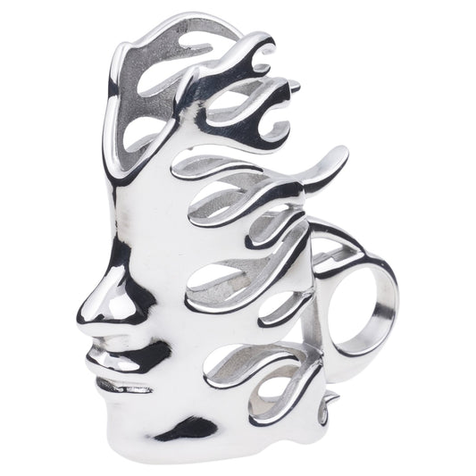 HELLSTAR LIGHTER CASE / SILVER