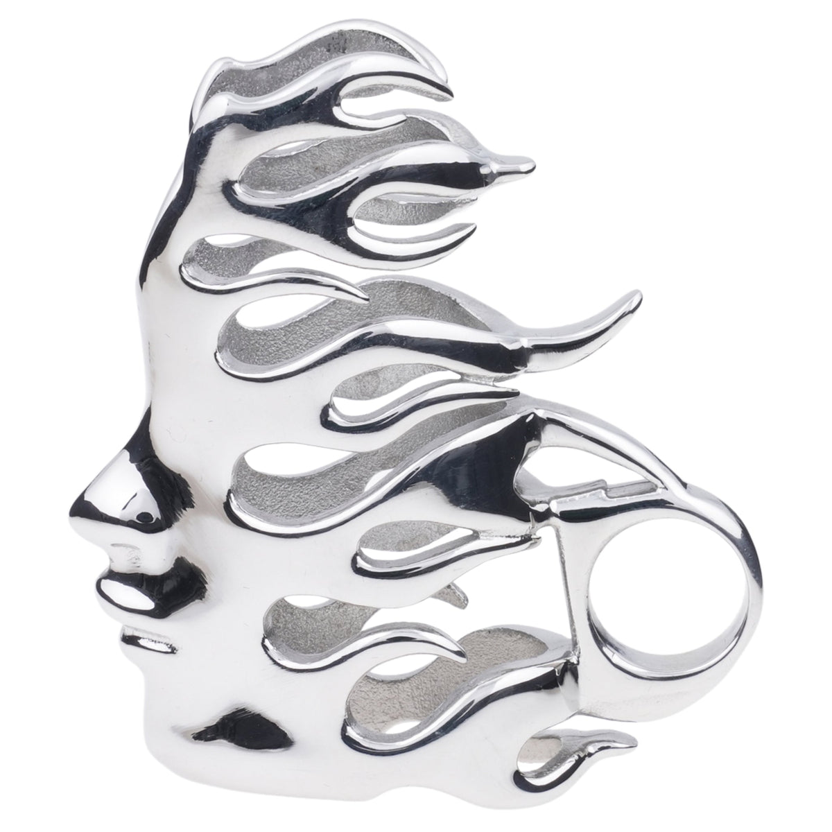 HELLSTAR LIGHTER CASE / SILVER