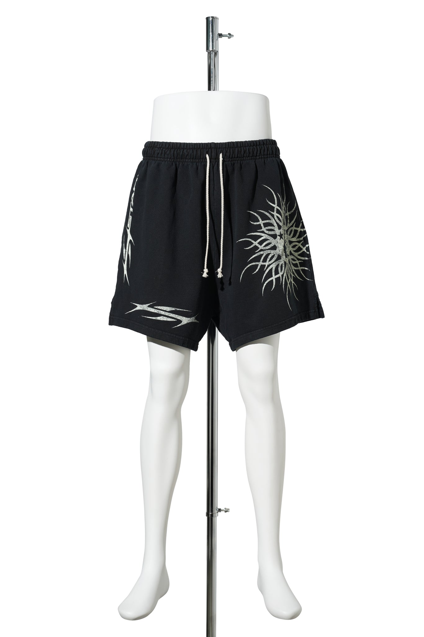 FLAME YANG SHORTS / WHITE