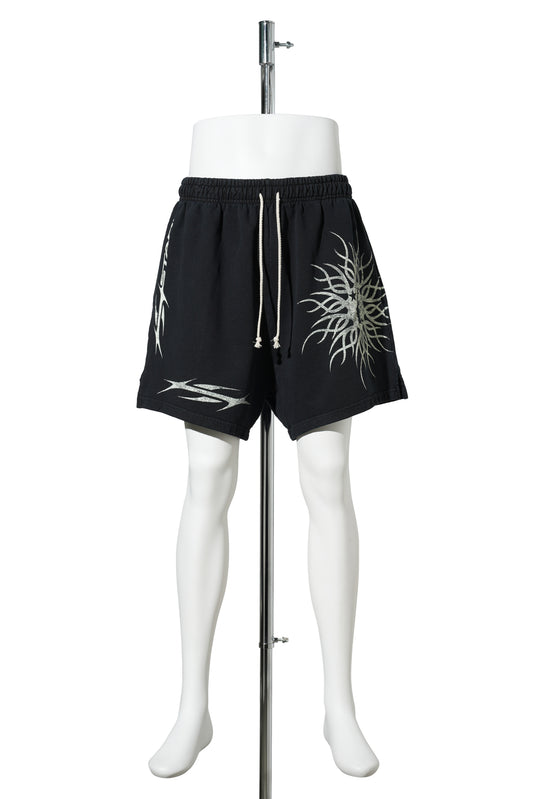 FLAME YANG SHORTS / WHITE