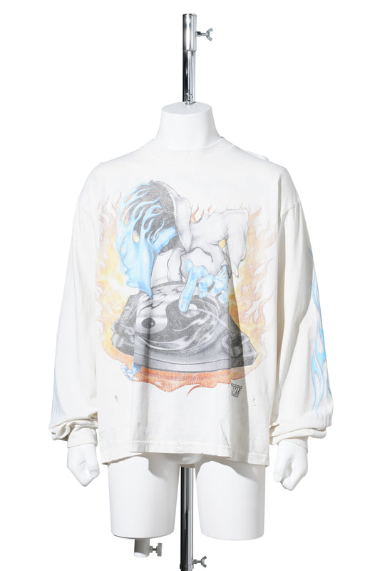 DJ REVERSE LONGSLEEVE / WHITE