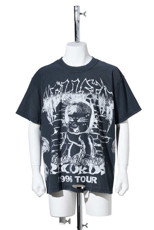 RECORD BABY T-SHIRT / BLACK