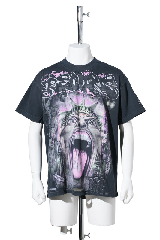 LIBERTY RECORDS T-SHIRT / BLACK