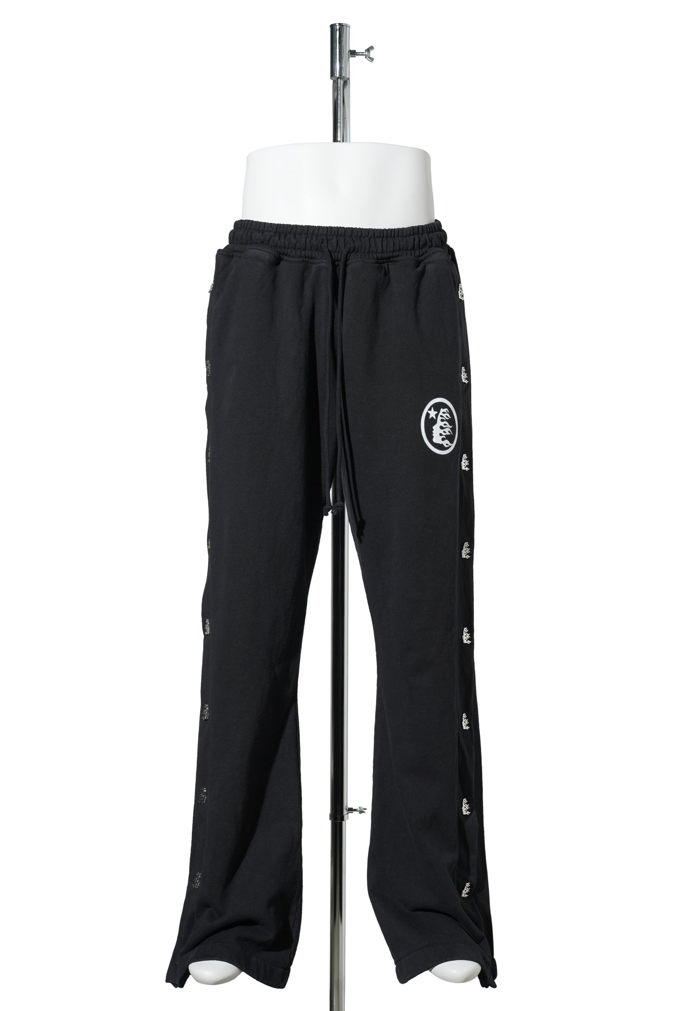 MIRROR FACE SWEATPANTS / BLACK