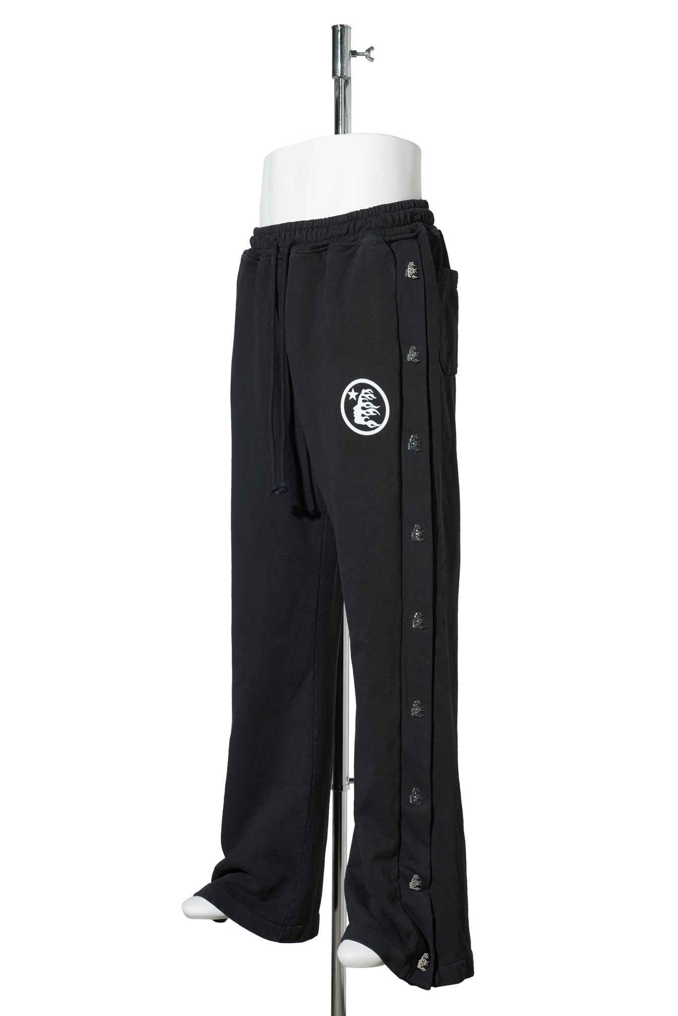 MIRROR FACE SWEATPANTS / BLACK