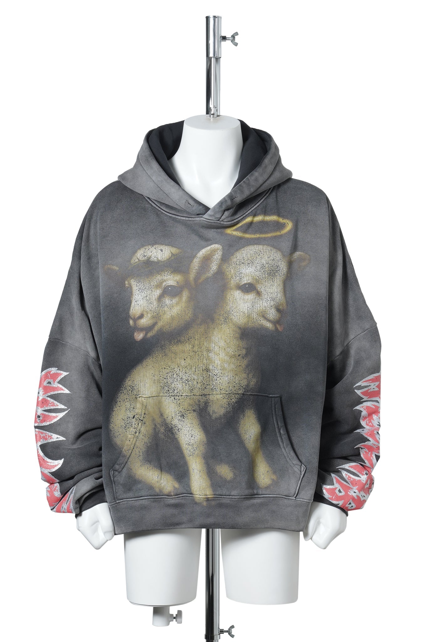 LAMB HOODIE / BLACK