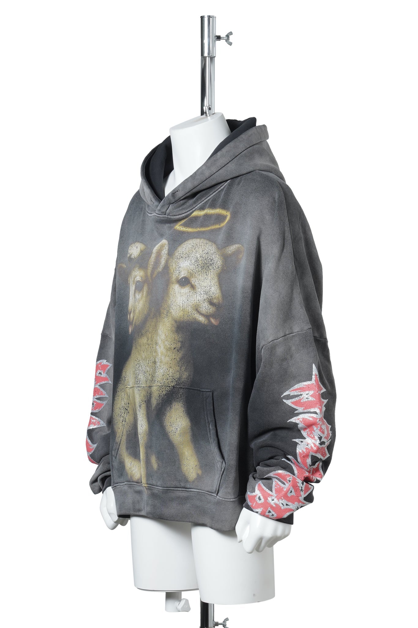 LAMB HOODIE / BLACK