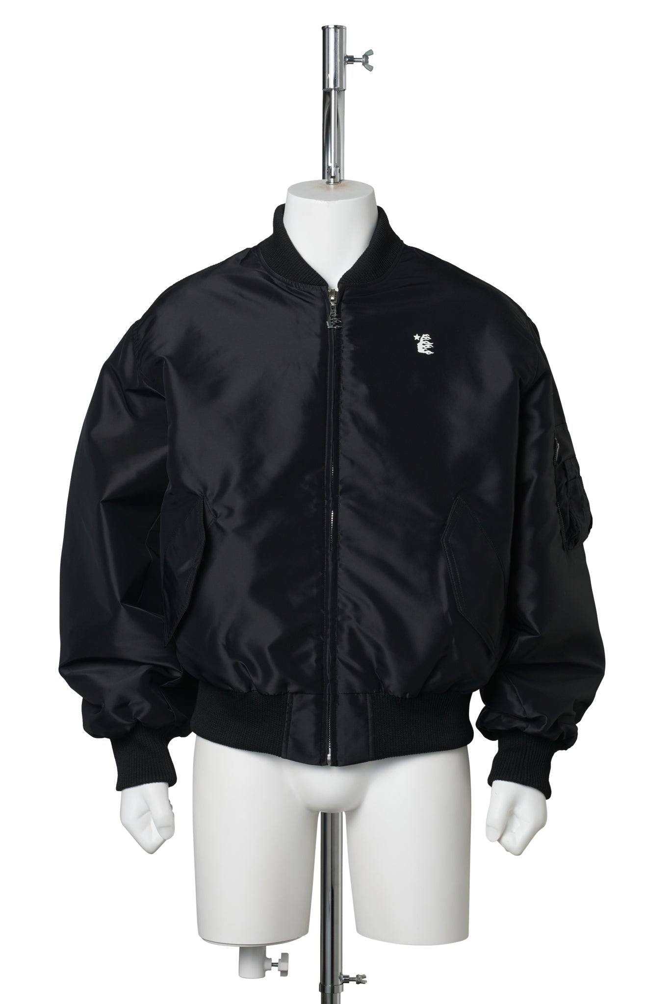 CORE LOGO BOMBER JACKET / BLACK