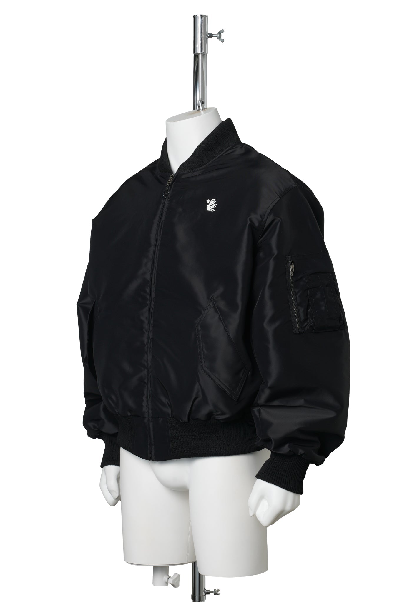 CORE LOGO BOMBER JACKET / BLACK