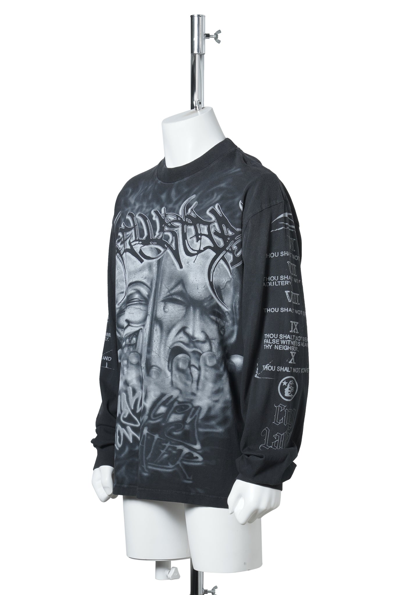 LAUGH NOW CRY LATER LONGSLEEVE / BLACK