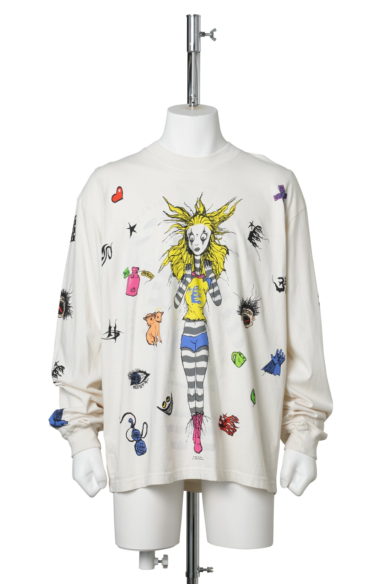 DOWN THE PARADISE PATH LONGSLEEVE / WHITE