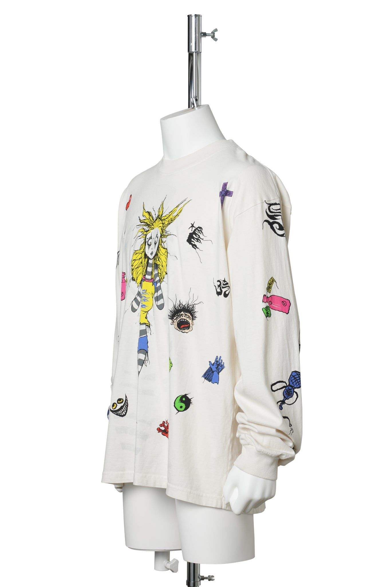 DOWN THE PARADISE PATH LONGSLEEVE / WHITE