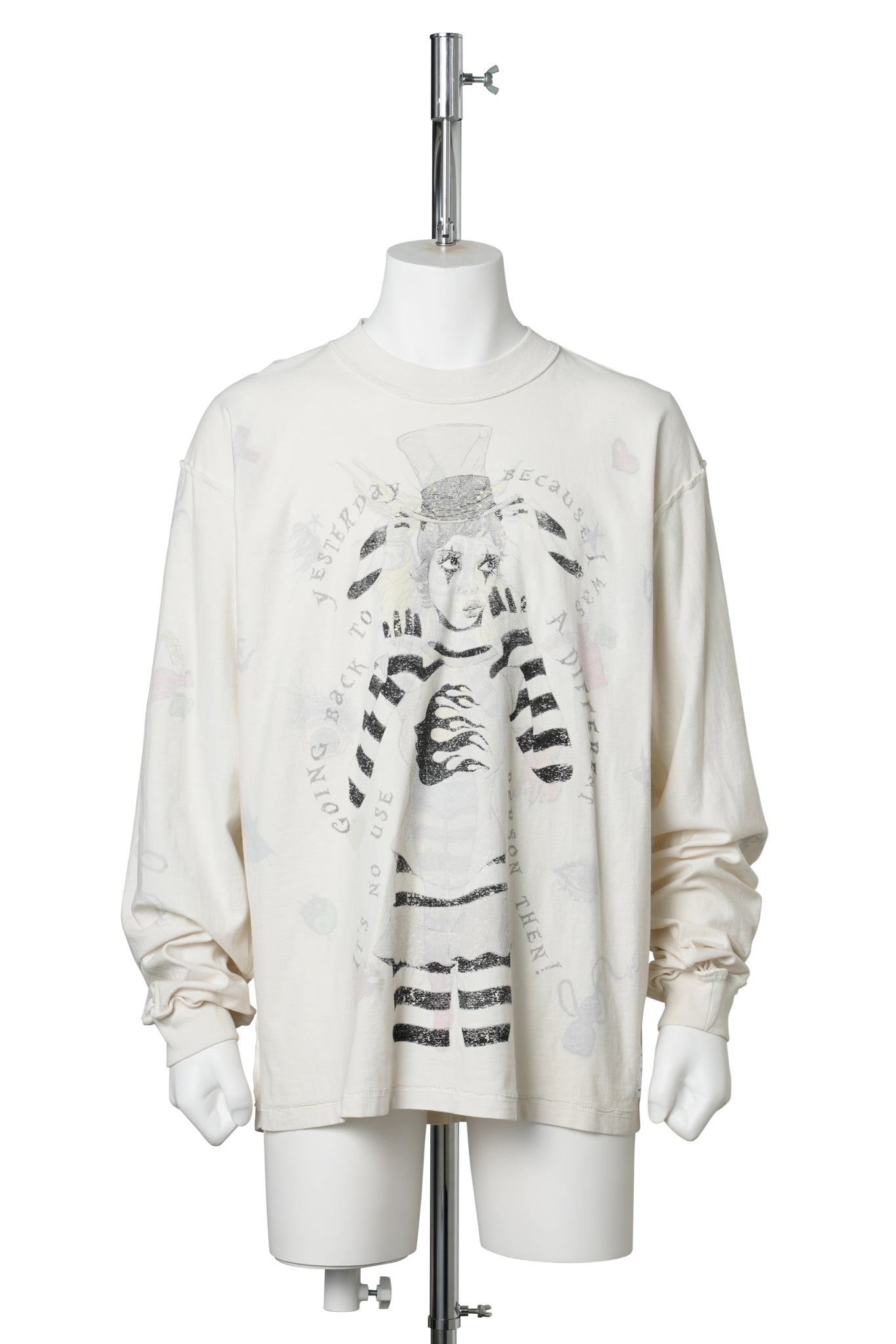DOWN THE PARADISE PATH LONGSLEEVE / WHITE